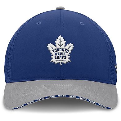 Men's Fanatics Blue Toronto Maple Leafs Fundamentals Span Flex Hat