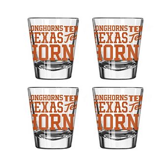 Texas Longhorns 2oz. Shot Glass Set