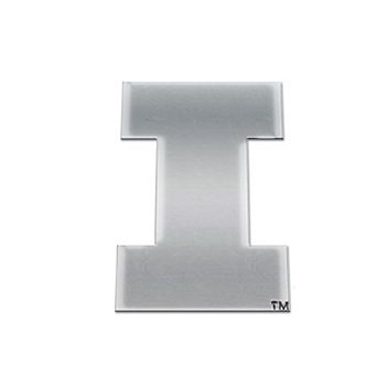 WinCraft Illinois Fighting Illini Team Chrome Car Emblem