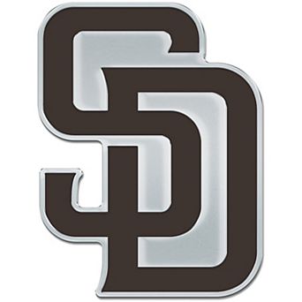 WinCraft San Diego Padres Colored Chrome Auto Emblem