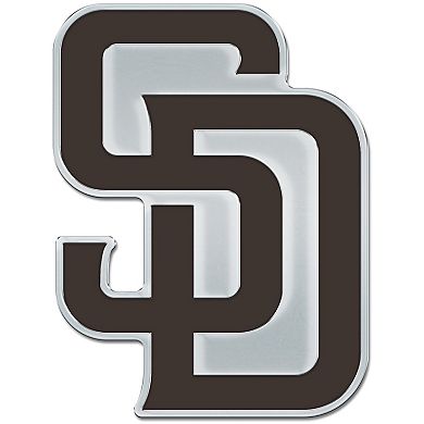 WinCraft San Diego Padres Colored Chrome Auto Emblem
