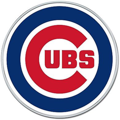 WinCraft Chicago Cubs Colored Chrome Auto Emblem
