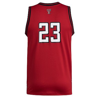 Men's adidas #23 Red Texas Tech Red Raiders Replica Swingman Jersey