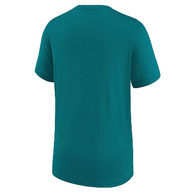 Youth Nike Teal Jacksonville Jaguars Icon Legend T-Shirt