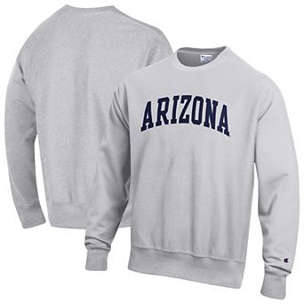 Men's Champion Gray Arizona Wildcats Reverse Weave Fleece Sweatshirt