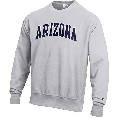 Men's Champion Gray Arizona Wildcats Reverse Weave Fleece Sweatshirt