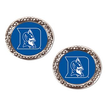 WinCraft Duke Blue Devils Round Team Post Earring