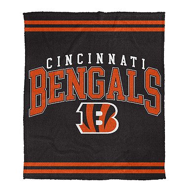 Pegasus Cincinnati Bengals 60" x 70" Cozy Plush Knit Blanket
