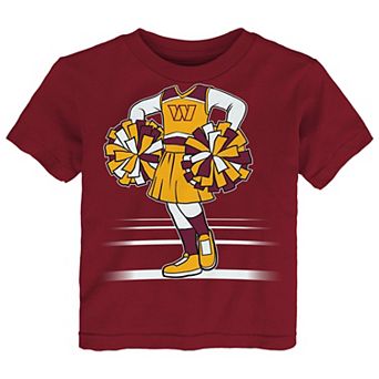 Girls Toddler Outerstuff Burgundy Washington Commanders Game Fit T-Shirt