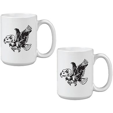 Iowa Hawkeyes Vintage Sketch 15oz 2-Pack Mug Set