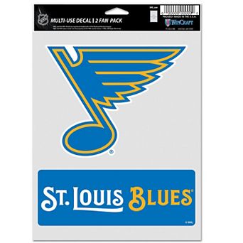 WinCraft St. Louis Blues Two-Pack Fan Decal Set