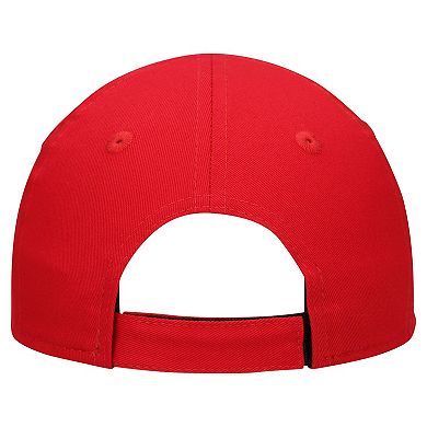 Toddler New Era Scarlet San Francisco 49ers Stardom 9FORTY A-Frame Adjustable Hat