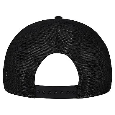 Men's New Era Cream/Black Las Vegas Raiders Cutout A-Frame 9FIFTY Snapback Hat