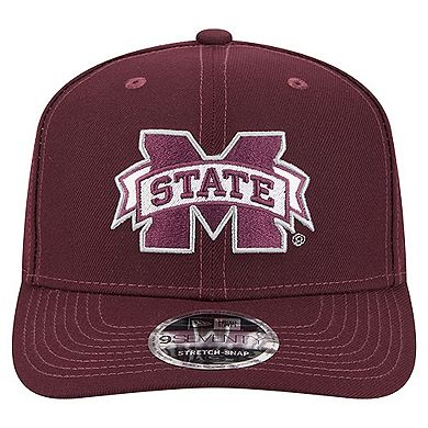 Men's New Era Maroon Mississippi State Bulldogs Team 9SEVENTY Adjustable Hat