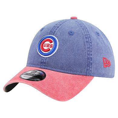 Men's New Era Royal/Red Chicago Cubs Select 9TWENTY Adjustable Hat