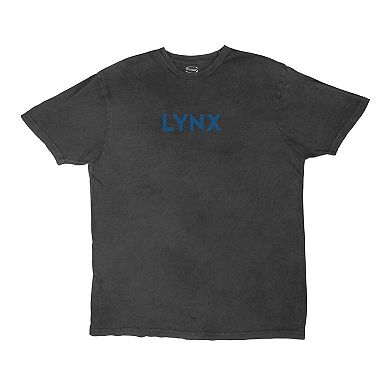 Unisex Stadium Essentials Heather Black Minnesota Lynx Oversized Vintage Wash T-Shirt