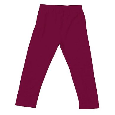 Girls Infant Wes & Willy Oatmeal Texas A&M Aggies Ruffle Raglan Long Sleeve T-Shirt & Leggings Set