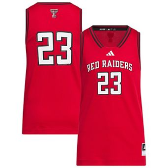 Youth adidas #23 Red Texas Tech Red Raiders Replica Swingman Jersey