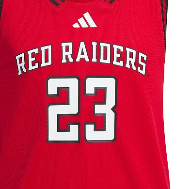Youth adidas #23 Red Texas Tech Red Raiders Replica Swingman Jersey
