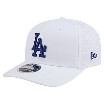 Men's New Era White Los Angeles Dodgers COOLERA 9SEVENTY Adjustable Hat