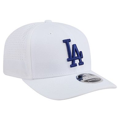 Men's New Era White Los Angeles Dodgers COOLERA 9SEVENTY Adjustable Hat