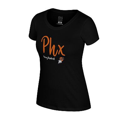 Women's Stadium Essentials Black Phoenix Mercury Third Quarter T-Shirt