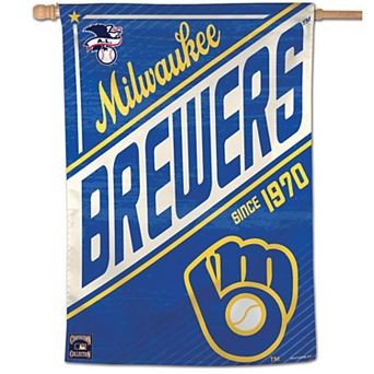 WinCraft Milwaukee Brewers 28" x 40" Since 1970 Single-Sided Vertical Banner