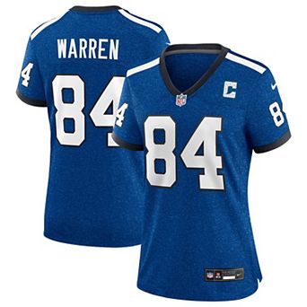 Women's Nike Tyler Warren Heather Royal Indianapolis Colts Alternate 2 Indiana Nights Game Jersey