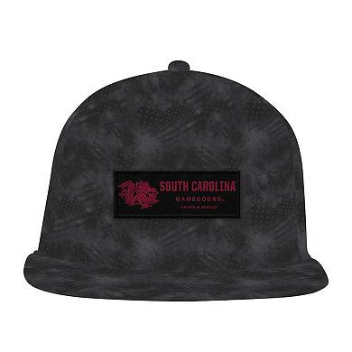 Men's Under Armour Charcoal South Carolina Gamecocks Freedom Collection ArmourFuse Snapback Hat