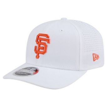 Men's New Era White San Francisco Giants COOLERA 9SEVENTY Adjustable Hat