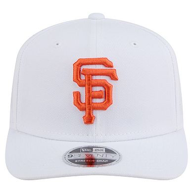 Men's New Era White San Francisco Giants COOLERA 9SEVENTY Adjustable Hat