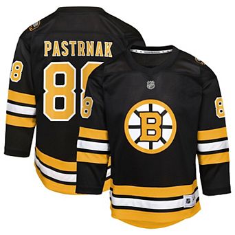 Youth David Pastrnak Black Boston Bruins Home Replica Player Jersey