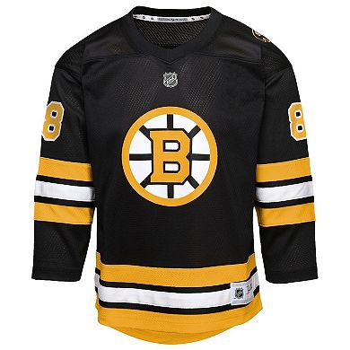 Youth David Pastrnak Black Boston Bruins Home Replica Player Jersey