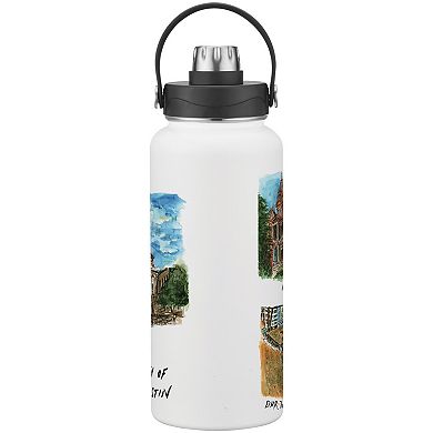 Texas Longhorns Laura Wilcox Watercolors 34oz. Water Bottle