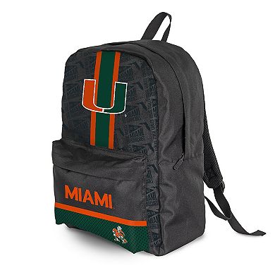 WinCraft Miami Hurricanes Team Backpack