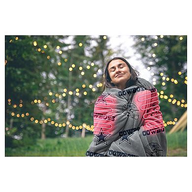 "Pegasus Dallas Cowboys Scattered Logos 60"" x 70"" Heated Blanket"