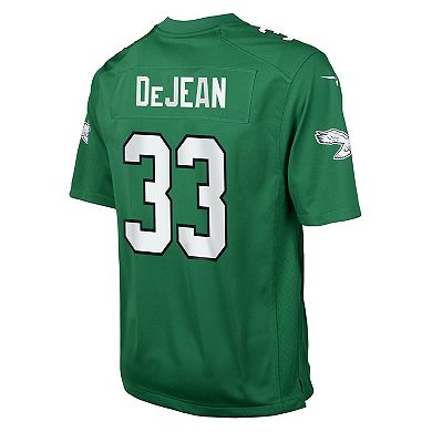 Youth Nike Cooper DeJean Kelly Green Philadelphia Eagles Alternate Game Jersey