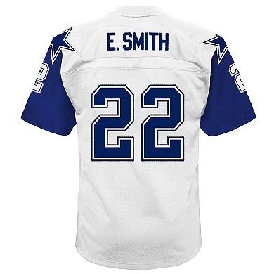 Preschool Mitchell & Ness Emmitt Smith White Dallas Cowboys 1994 Alternate Legacy Jersey