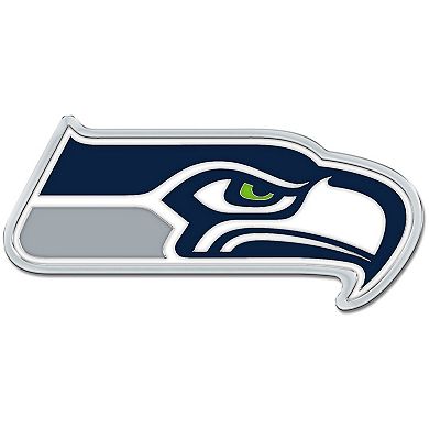 WinCraft Seattle Seahawks Colored Chrome Auto Emblem