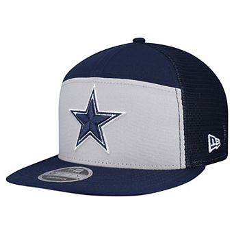 Men's New Era Gray/Navy Dallas Cowboys Outdoor Split Panel 9FIFTY Snapback Hat
