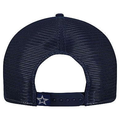 Men's New Era Gray/Navy Dallas Cowboys Outdoor Split Panel 9FIFTY Snapback Hat