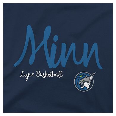 Women's Stadium Essentials Navy Minnesota Lynx Third Quarter T-Shirt