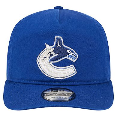 Men's New Era Blue Vancouver Canucks 19TWENTY Adjustable Hat