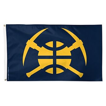 WinCraft Denver Nuggets 3' x 5' Single-Sided Deluxe Secondary Team Logo Flag