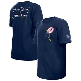 Youth New Era Navy New York Yankees Stars & Cap T-Shirt