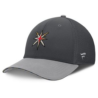 Men's Fanatics Charcoal Vegas Golden Knights Fundamentals Span Flex Hat