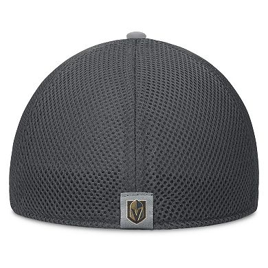 Men's Fanatics Charcoal Vegas Golden Knights Fundamentals Span Flex Hat