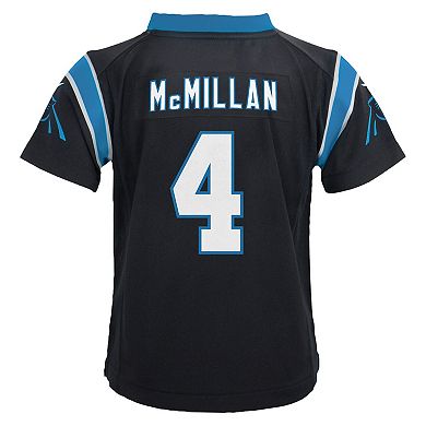 Preschool Nike Tetairoa McMillan Black Carolina Panthers Team Game Jersey