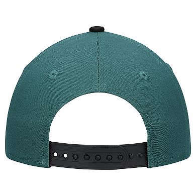 Preschool New Era Green/Black Philadelphia Eagles Arch COOLERA 9FORTY A-Frame M-Crown Adjustable Hat