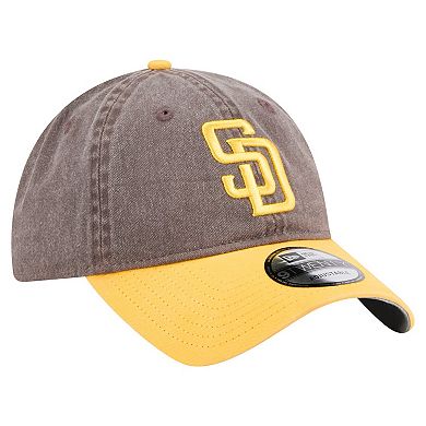 Men's New Era Brown/Gold San Diego Padres Select 9TWENTY Adjustable Hat